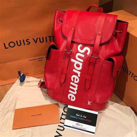 supreme louis vuitton backpack price|Louis Vuitton supreme backpack price.